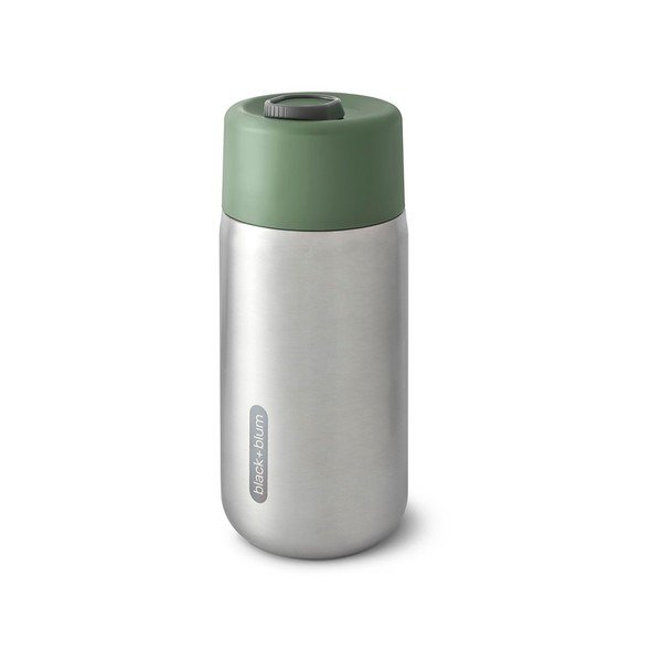 Kubek termiczny ze stali nierdzewnej w kolorze srebra 340 ml – Black + Blum