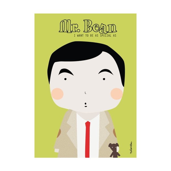 Plakat I want to be Mr. Bean