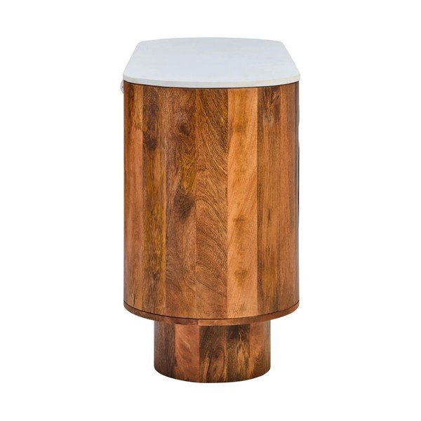 Komoda z litego drewna mango w naturalnym kolorze 140x75x45 cm Torcino – Premier Housewares-image-2