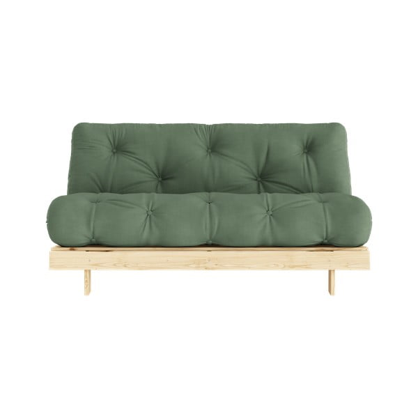 Zielona rozkładana sofa 160 cm Roots – Karup Design-image-3