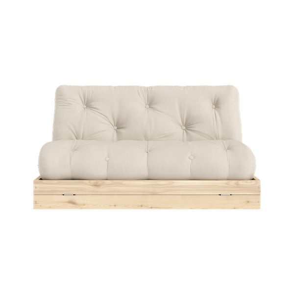 Beżowa rozkładana sofa 145 cm Flip – Karup Design