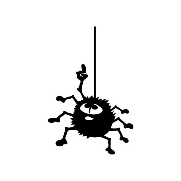 Naklejka Ambiance Hanging Spider-image-1