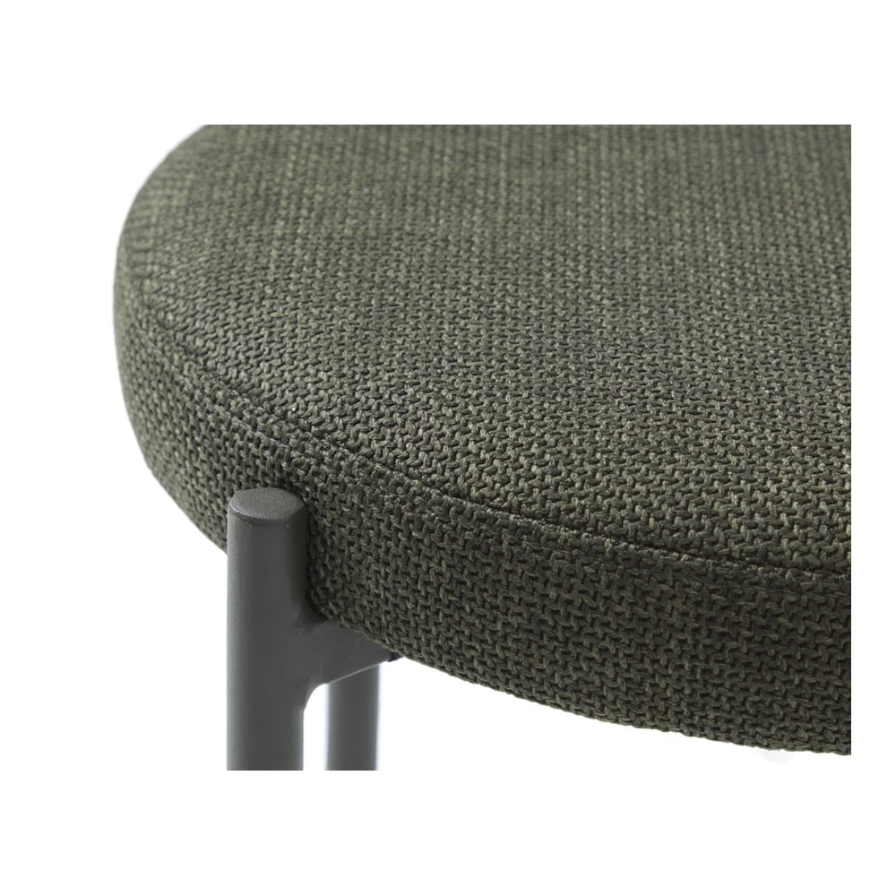 Metalowy stołek w kolorze khaki Pelican – Unique Furniture (zdjęcie 3)