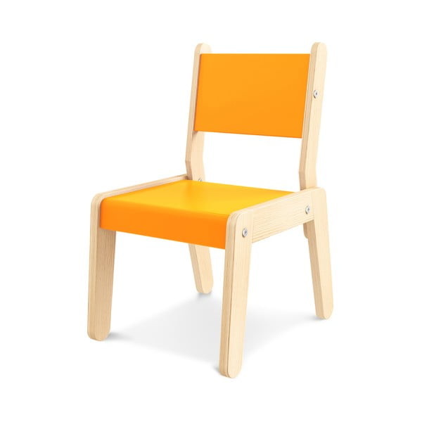 Pomarańczowe krzesełko dziecięce Timoore Simple