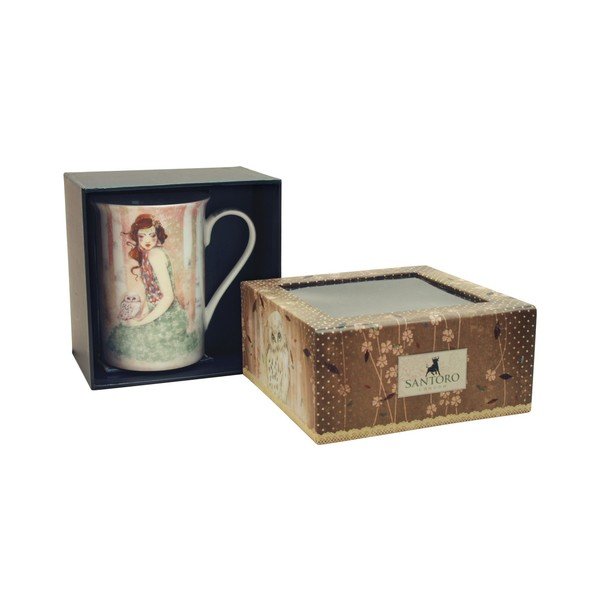 Kubek porcelanowy Santoro London Willow Mademoiselle Snow-image-4