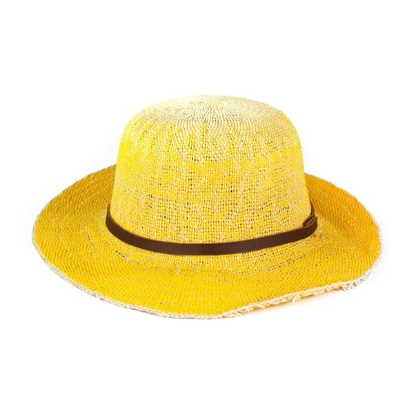 Żółty kapelusz Art of Polo Pastel