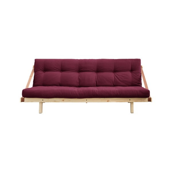 Sofa rozkładana Karup Design Jump Natural Clear/Bordeaux