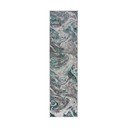 Szaro-turkusowy chodnik 80x300 cm Marbled – Flair Rugs