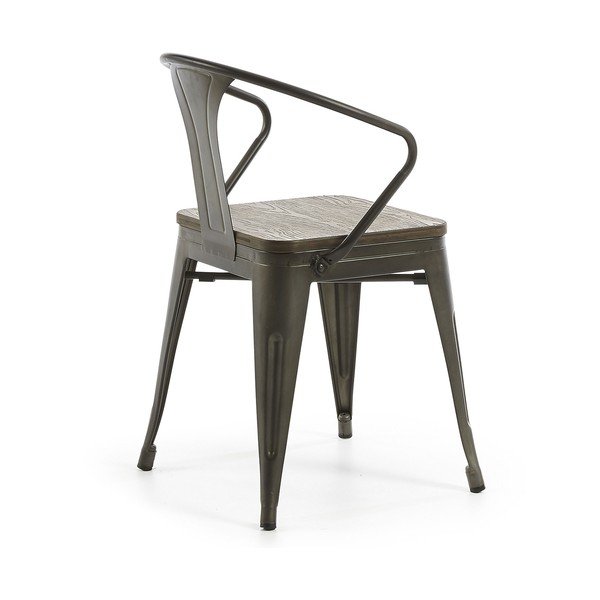 Zestaw 4 krzeseł ogrodowych La Forma Malibu-image-3