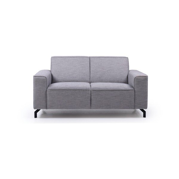 Szara sofa 2-osobowa Scandic Lesly-image-1