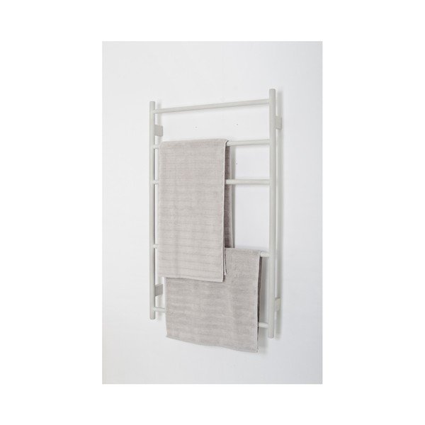 Szary wieszak na ręczniki z drewna dębowego Wireworks Towel Rail Wallbar-image-2