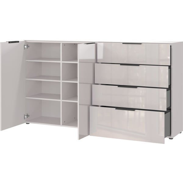 Kremowa niska komoda 184x102 cm Oakland – Germania-image-3