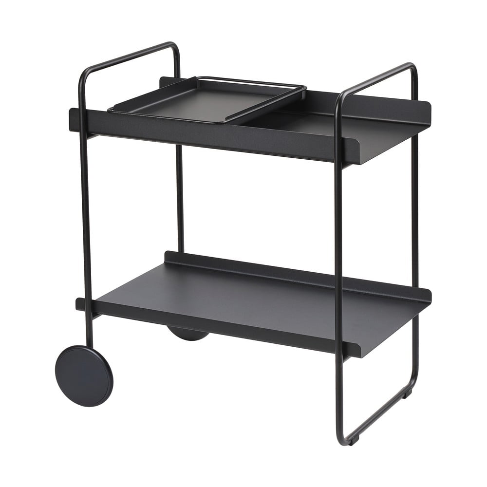 Metalowy barek na kółkach 40.5x61 cm A-Cocktail – Zone (zdjęcie 3)