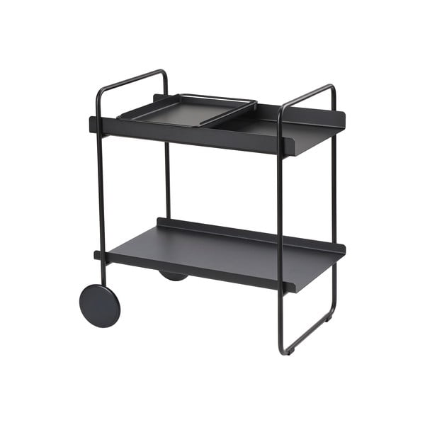 Metalowy barek na kółkach 40.5x61 cm A-Cocktail – Zone-image-3