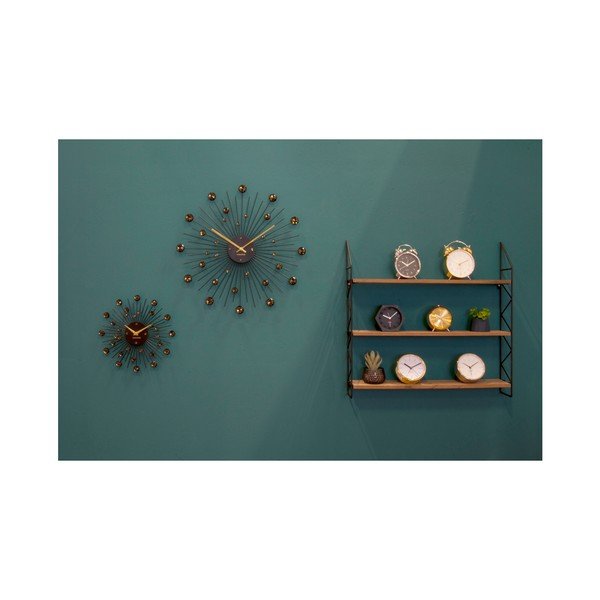 Budzik w kolorze złota Karlsson Wake Up-image-1