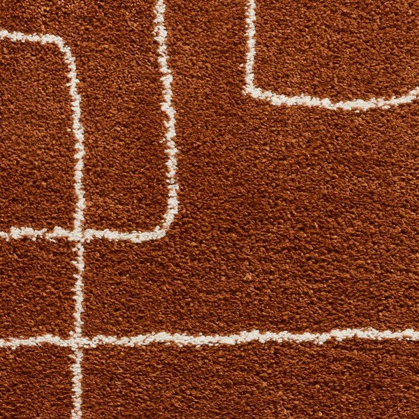 Czerwony dywan Think Rugs Boho, 160x220 cm-image-3