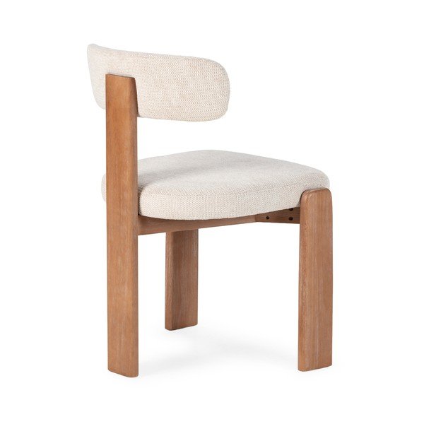 Kremowe tapicerowane krzesła zestaw 2 szt. Nadia – MOME-image-4