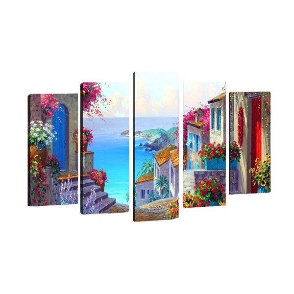 Zestaw 5 obrazów Tablo Center Dolce Vita