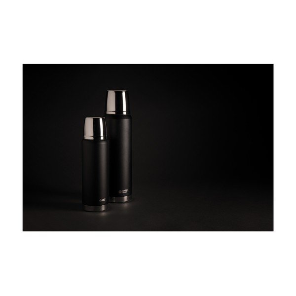 Czarny termos ze stali nierdzewnej Swiss Peak, 1 l-image-4