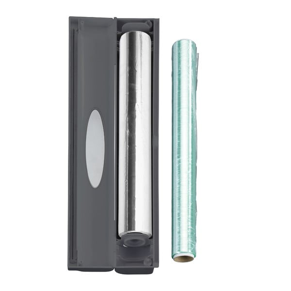 Szary plastikowy dozownik do folii – Wenko-image-2