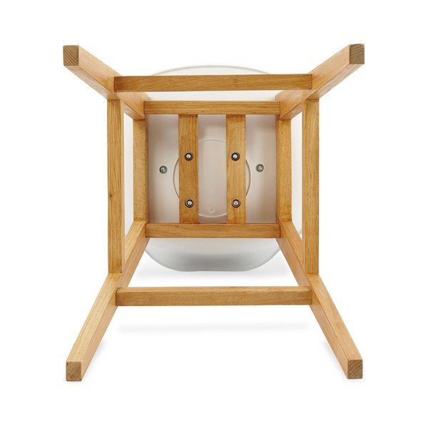 Białe krzesło barowe Kokoon Design Elody-image-4