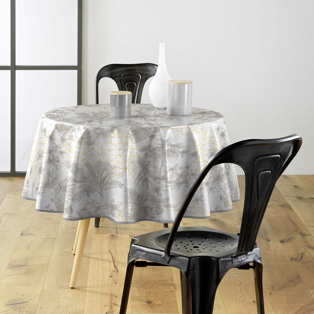 Obrus zmywalny ø 160 cm Coconut – douceur d'intérieur (zdjęcie 3)