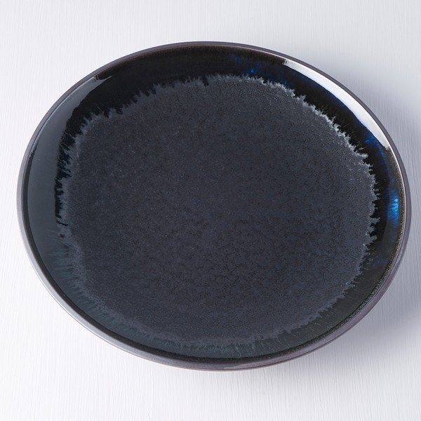 Ciemnoniebieski ceramiczny talerz MIJ Matt, ø 25 cm-image-3