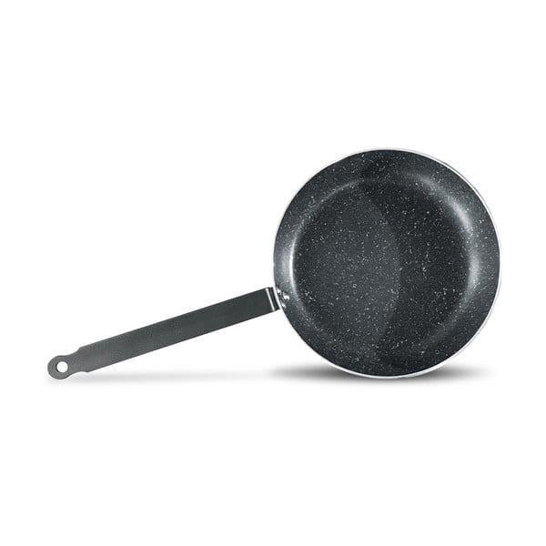 Czarna patelnia z nieprzywierającą powierzchnią Hendi Marble, ø 24 cm