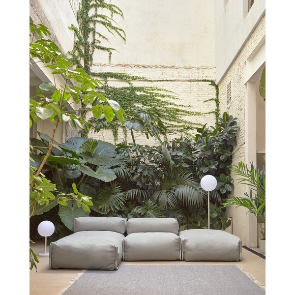 Szary puf ogrodowy Square – Kave Home-image-4