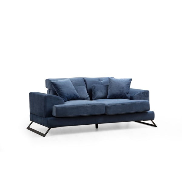 Niebieska sofa 185 cm Frido – Balcab Home