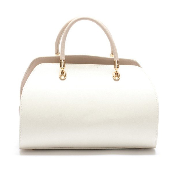 Skórzana torebka Mangotti 415 Beige-image-1