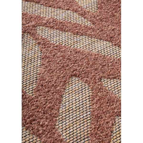 Ceglasty dywan odpowiedni na zewnątrz z włókien z recyklingu 200x290 cm Georgette – Villeroy&Boch-image-4