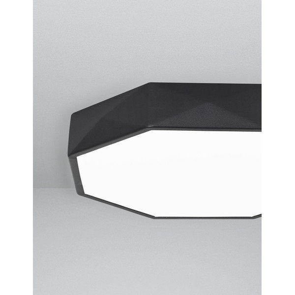 Aluminiowa lampa sufitowa LED w kolorze matowej czerni Eben – Nova Luce-image-4