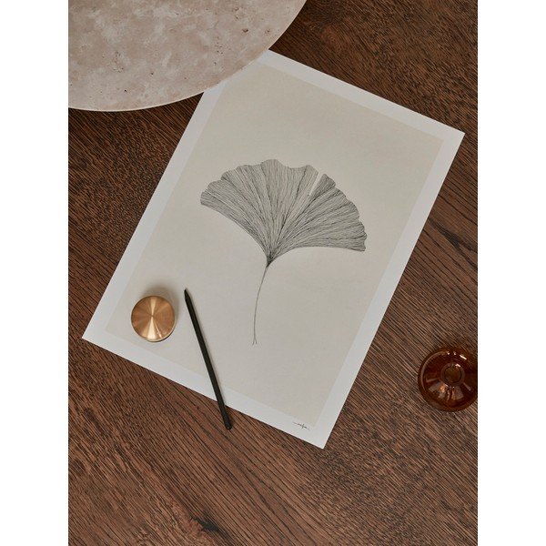 Plakat 50x70 cm Ginkgo Leaf – Ana Frois – The Poster Club-image-2