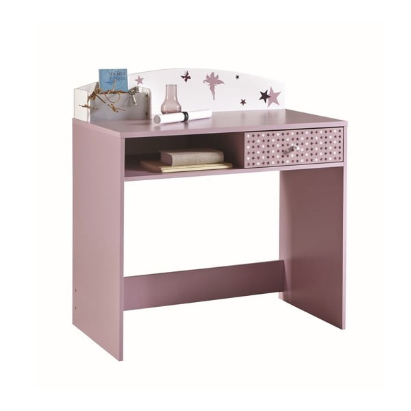 Różowe biurko dziecięce Demeyere Fairy