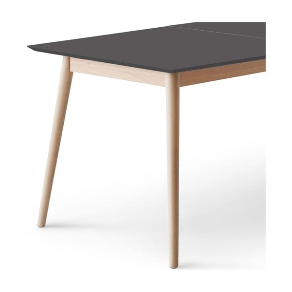 Rozkładany stół z dodatkowym czarnym blatem 90x165 cm Meza – Hammel Furniture-image-4