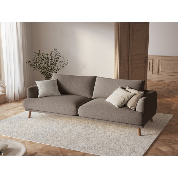 Szarobrązowa sofa 200 cm Naomi – Micadoni -image-1