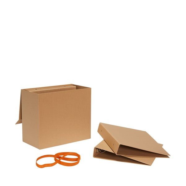 Kartonowy organizer na dokumenty Elo – Hübsch-image-2