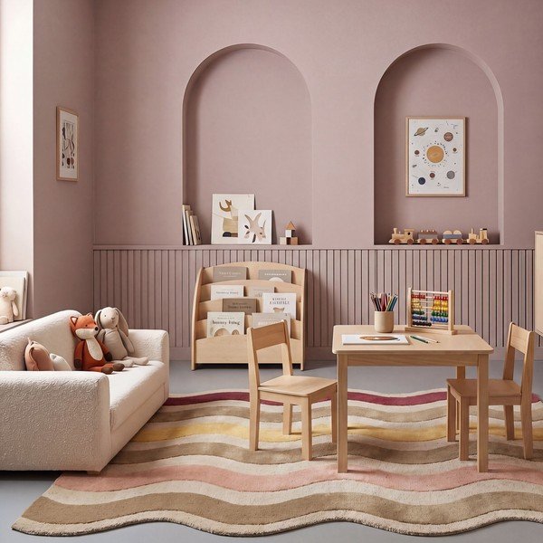 Wełniany dywan tkany ręcznie 140x200 cm Cascade Wool – Flair Rugs-image-2