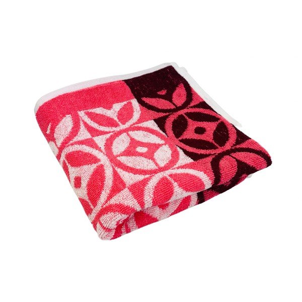 Różowy bawełniany ręcznik kąpielowy 70x140 cm Compass – JAHU collections