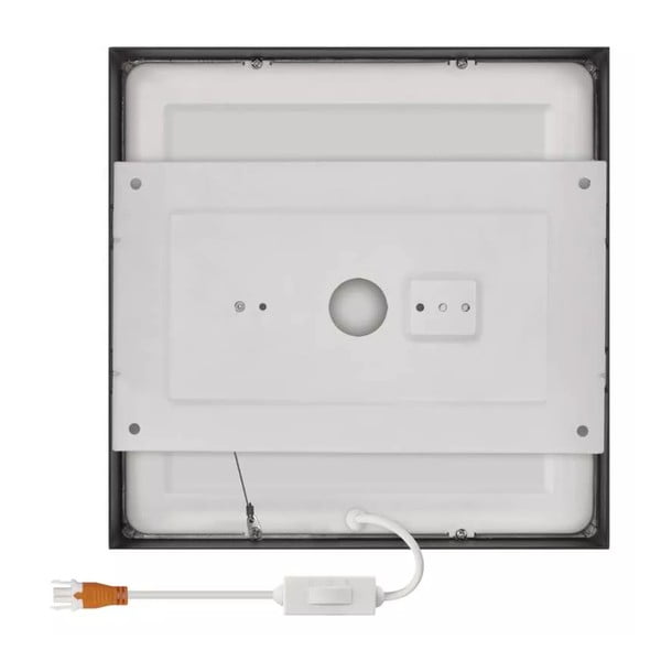 Lampa sufitowa LED w kolorze matowej czerni 22.5x22.5 cm Nexxo – EMOS-image-2