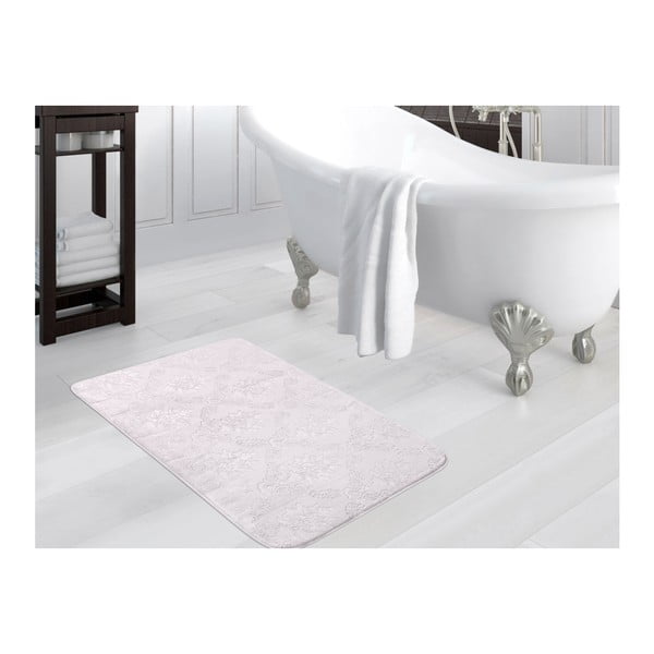 Jasnofioletowy dywanik łazienkowy Madame Coco Nigela, 70x110 cm