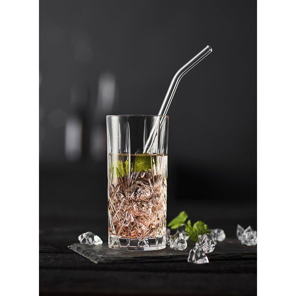 Szklanki zestaw 6 szt. do koktajli 360 ml Melodia – Lyngby Glas-image-1