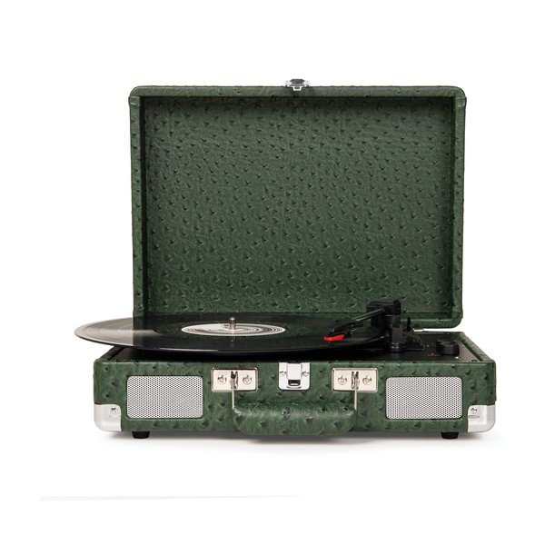 Ciemnozielony gramofon Crosley Plus Ostrich-image-4