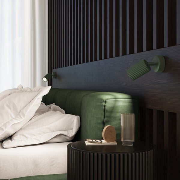 Zielona lampa punktowa 8x16 cm Gleam – Sollux-image-3