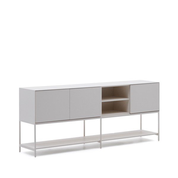 Biała niska komoda 195x80 cm Vedrana – Kave Home-image-2