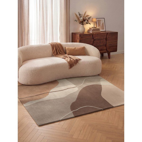 Brązowy wełniany dywan 120x170 cm Muse – Villeroy&Boch-image-2