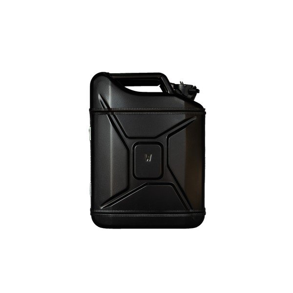 Czarny prezentowy kanister Designed By Man Basic Plus