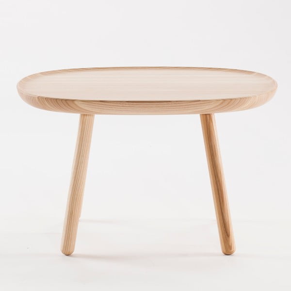 Naturalny stolik z litego drewna EMKO Naïve, 61 x 41 cm-image-4