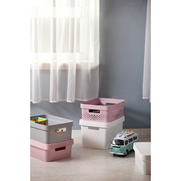 Biały pojemnik Curver Holes-image-3